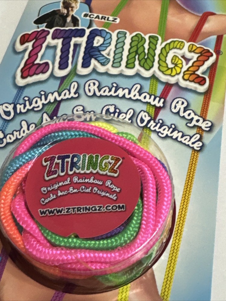 ZTRINGZ Original Rainbow Rope Create Finger String Shape Activity Fun Gift NEW