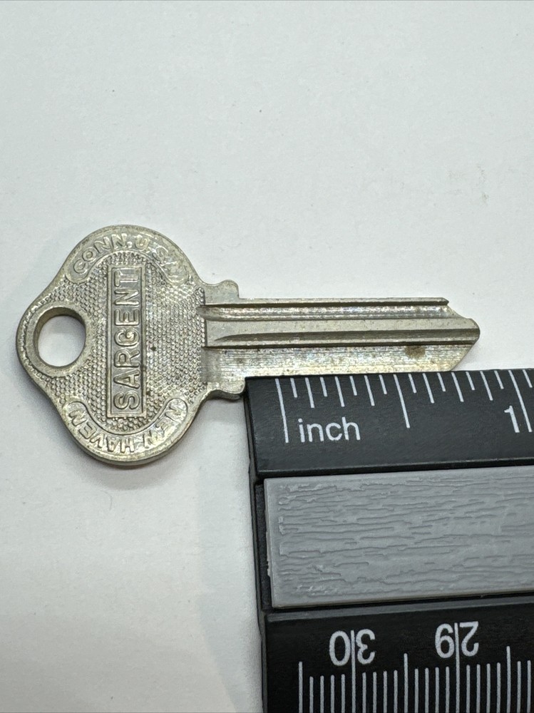 Vintage - Sargent T Uncut Key Blank