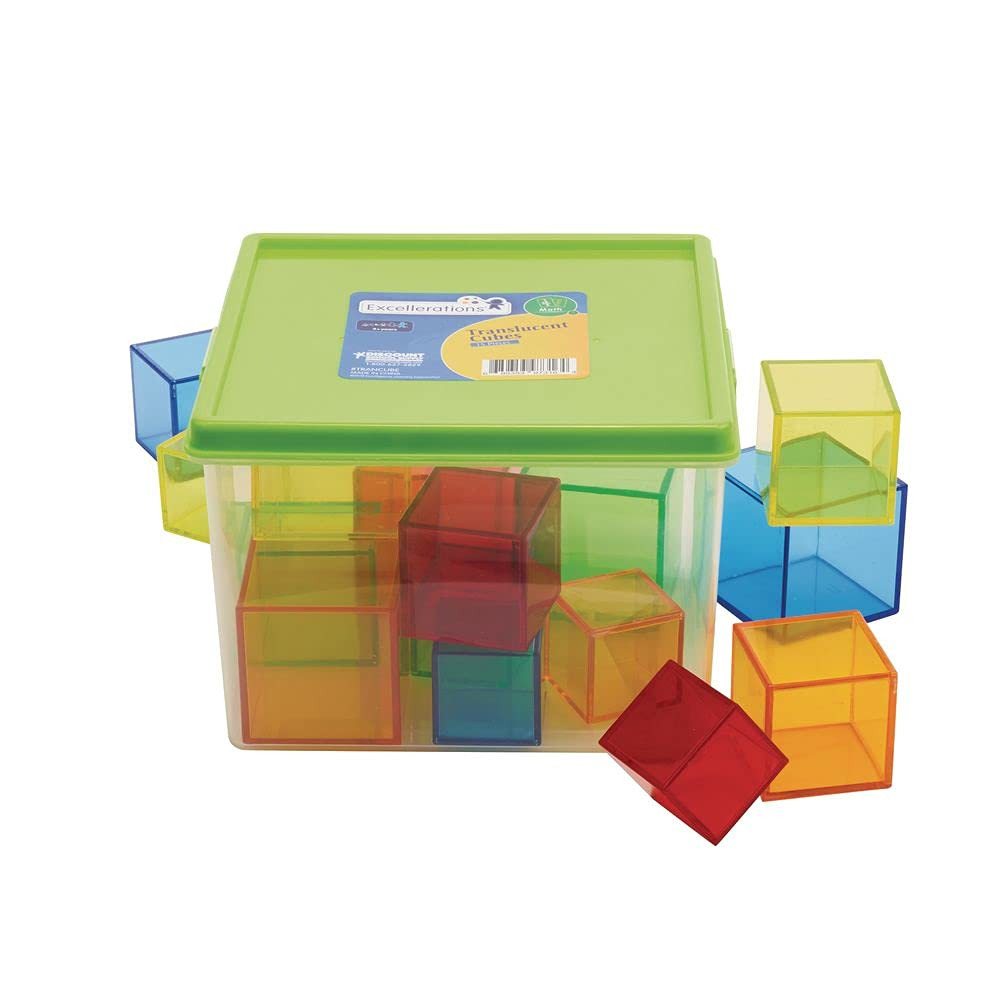 STEM Translucent Cubes with Activity Cards