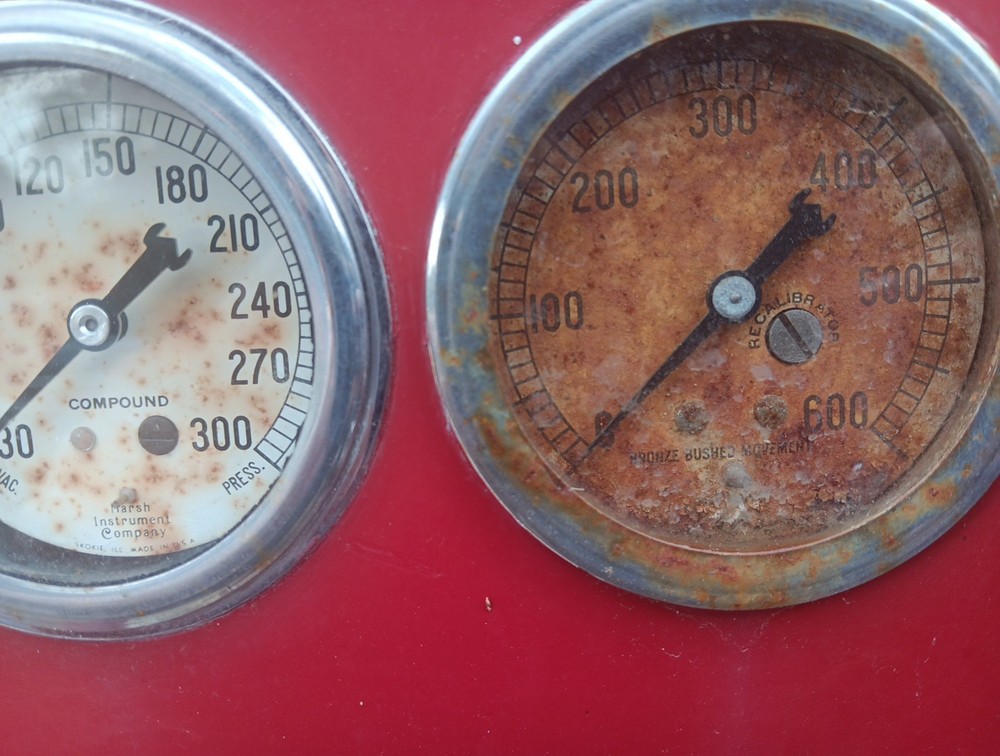 Antique Firefighter Gauges