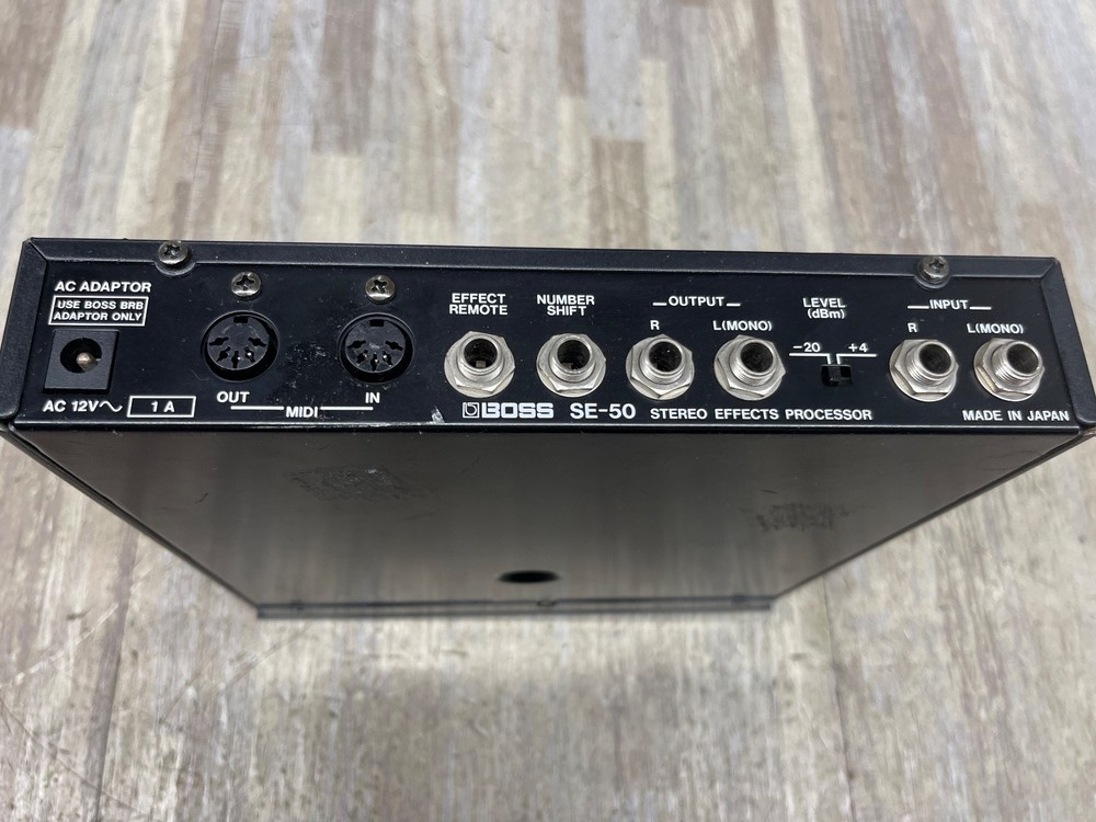 Boss SE-50 Stereo Effects Processor NO ADAPTER