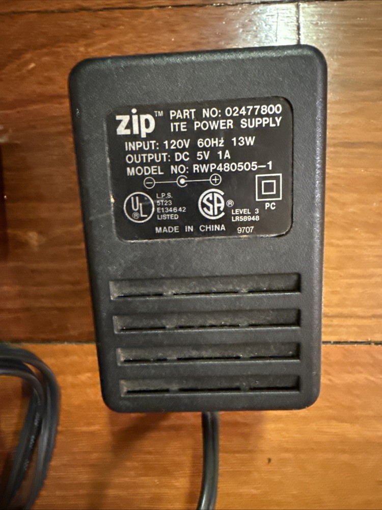 Iomega Zip Drive Accessories Used