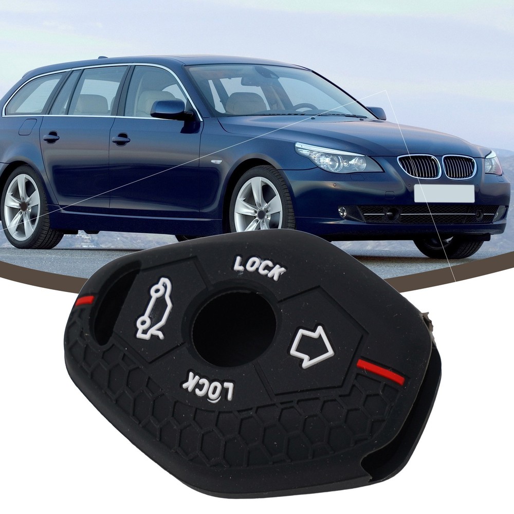 Black Key Case for For Bmw E46 E53 X3 E83 X3 E39 Serie 7 5 3 330i Accessories