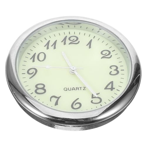 Mini Quartz Clock for Car Dashboard Analog Decorative Clock Easy Installation