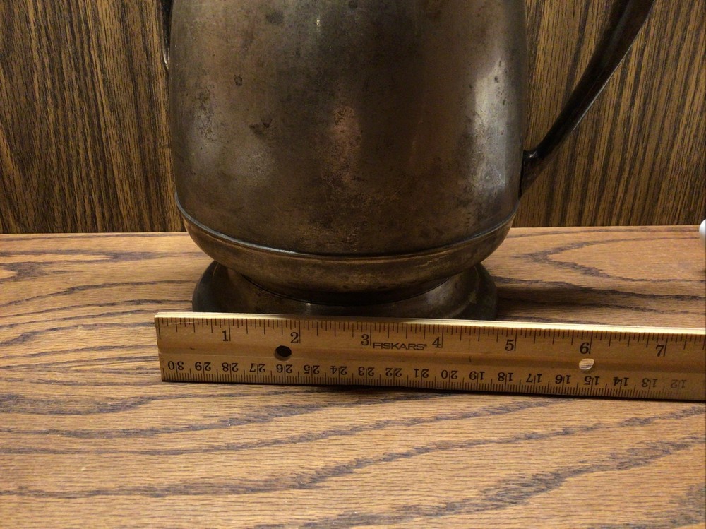 Antique Glastonbury Silver Plate 522 Pitcher