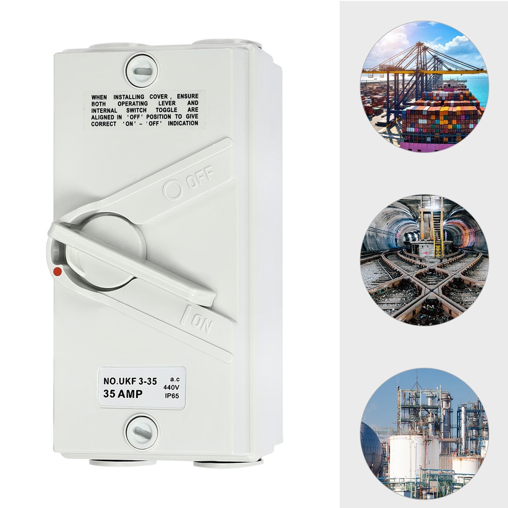 3 Pole Safety Isolation Switch Isolation Switch Safety Switch Wall Mounted