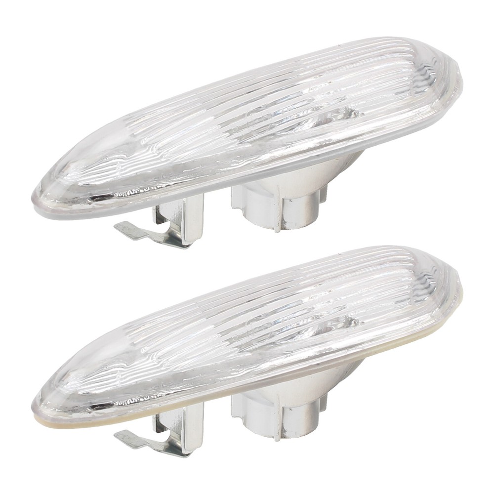 2pcs Dynamic LED Side Marker Signal Light Clear For BMW E90 E91 E92 E60 E61 E82