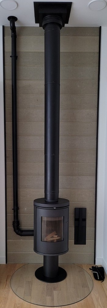 Morso 6148 B Wood Burning Stove & Morso Loop Fire Tools, Both Essentially New