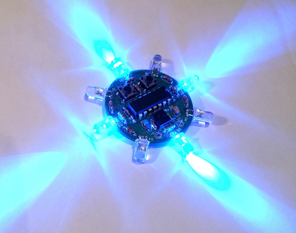 High Intensity Quadcopter Programmable LED Sequencer Kit