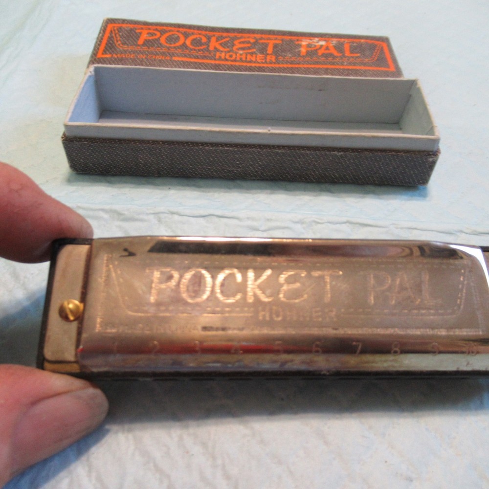 VINTAGE HOHNER HARMONICA POCKET PAL C