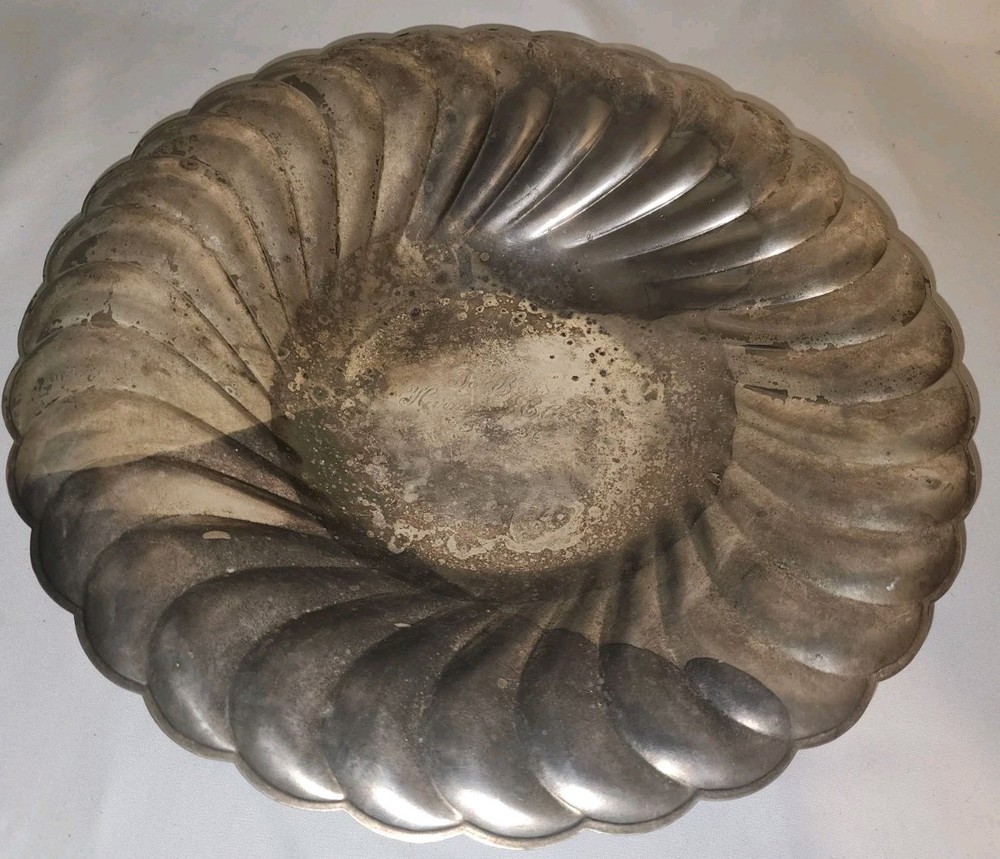 Waverly Wm Rogers 13" Silver Serving Bowl