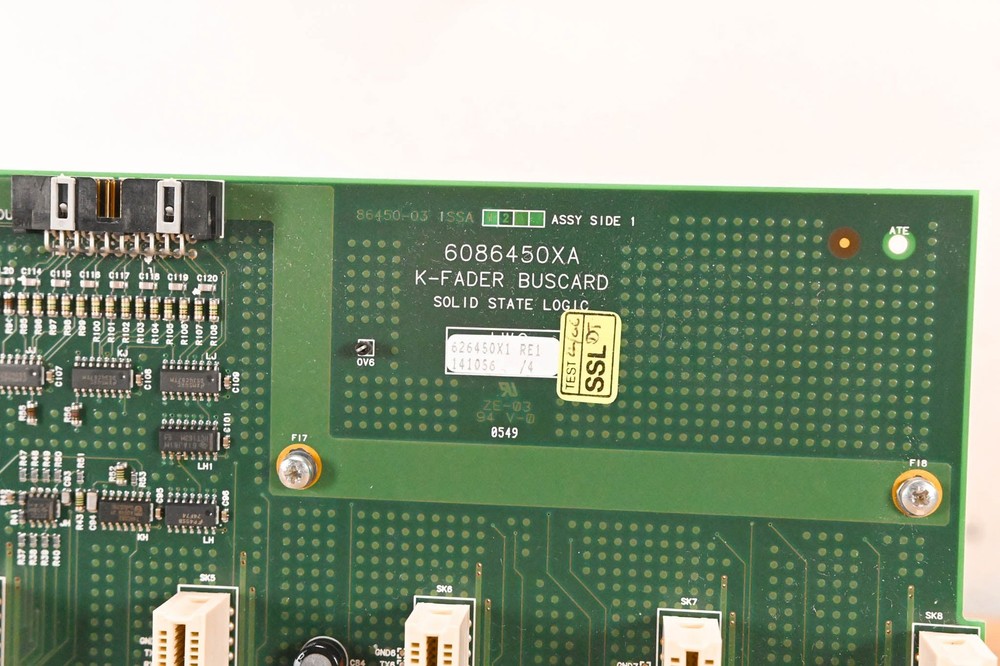 Solid State Logic SSL C300 HD K-Fader Buscard CG01UZ6