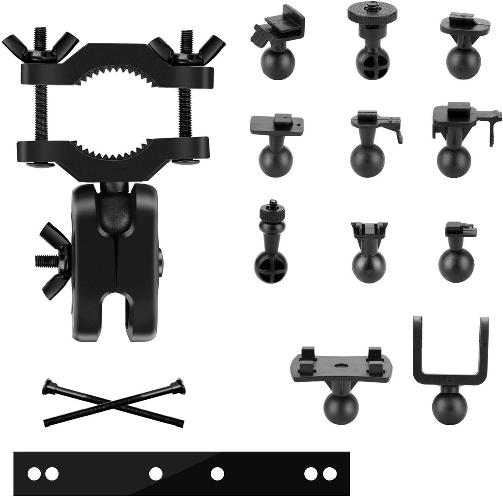 Universal Dash Cam Mount Rear View Mirror Holder with 16 Different Joints Compat