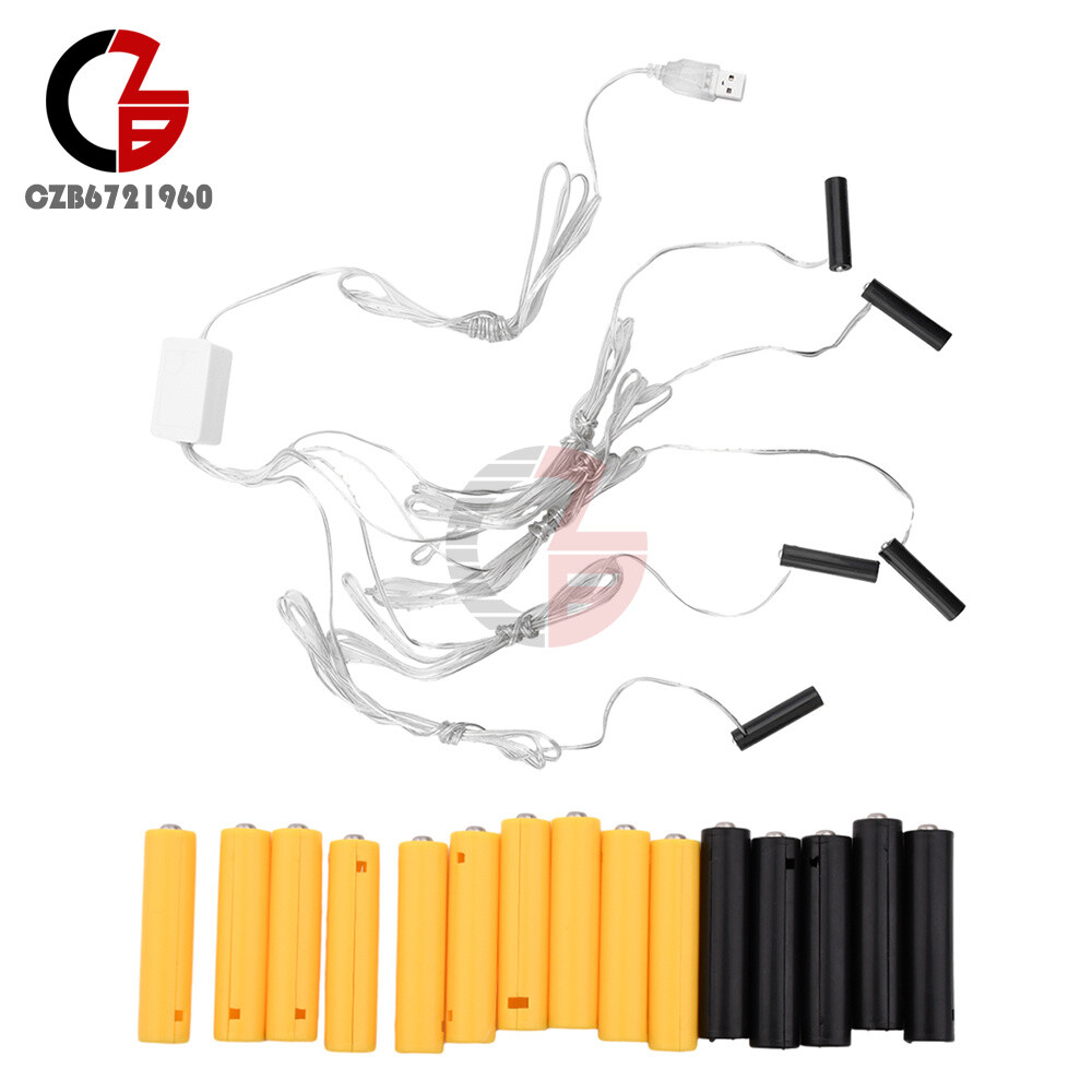 AAA Eliminator Cable Dummy-Battery Power Cable Replacement for 3/4.5/6V AA AAA