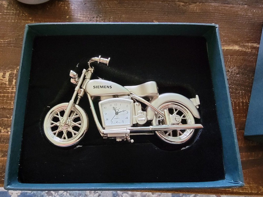 Siemens Motorcycle Desk Clock 2006
