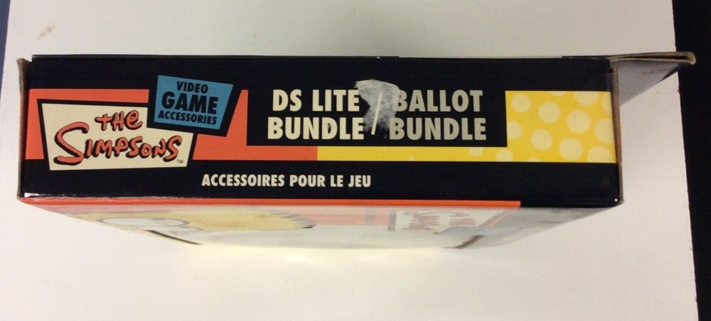 Bart Simpson DS Lite Bundle Nintendo Solutions2go Case/Stylus/Earbuds/Strap
