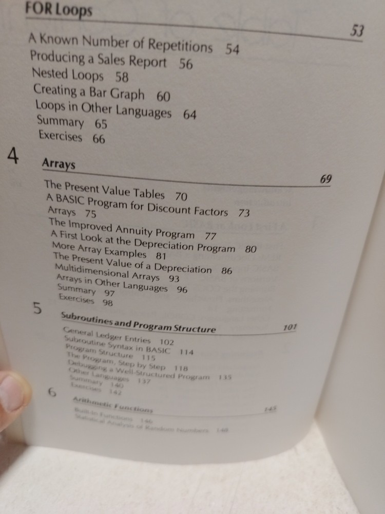 BASIC for Business 1st Edition 1982 by Douglas Hergert SYBEX Programming Book