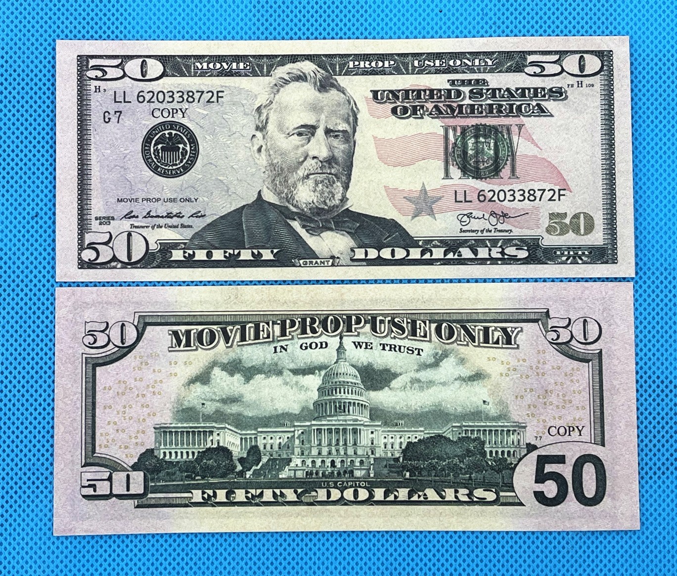 $50 Bills 1000 Pieces Prop Replica Money for Movies, Parties, Tik Tok, Instagram