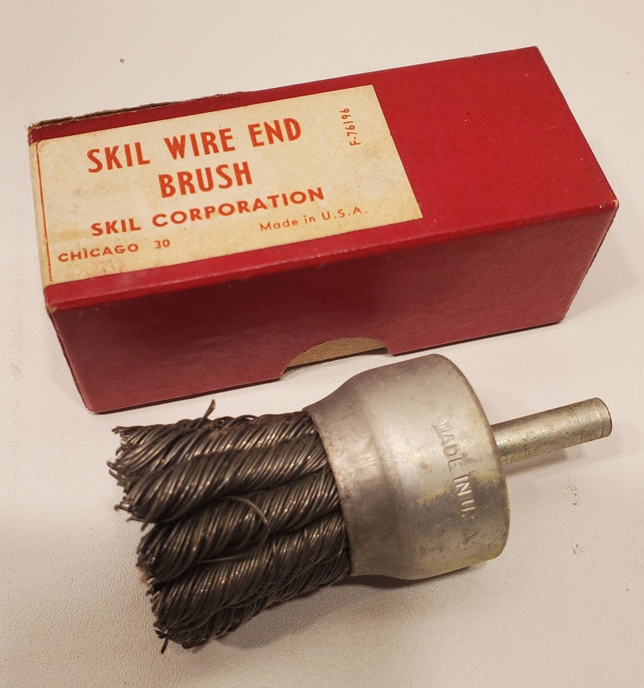 Vintage SKIL Wire End Brush No. 20848 NOS