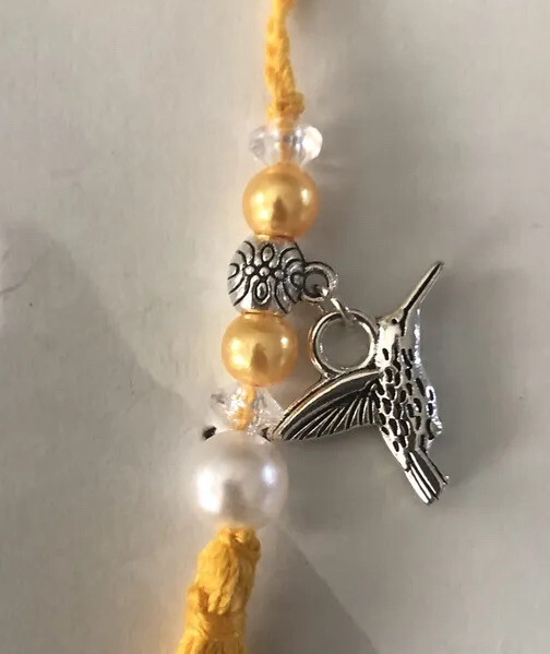Crocheted pineapple bookmark
