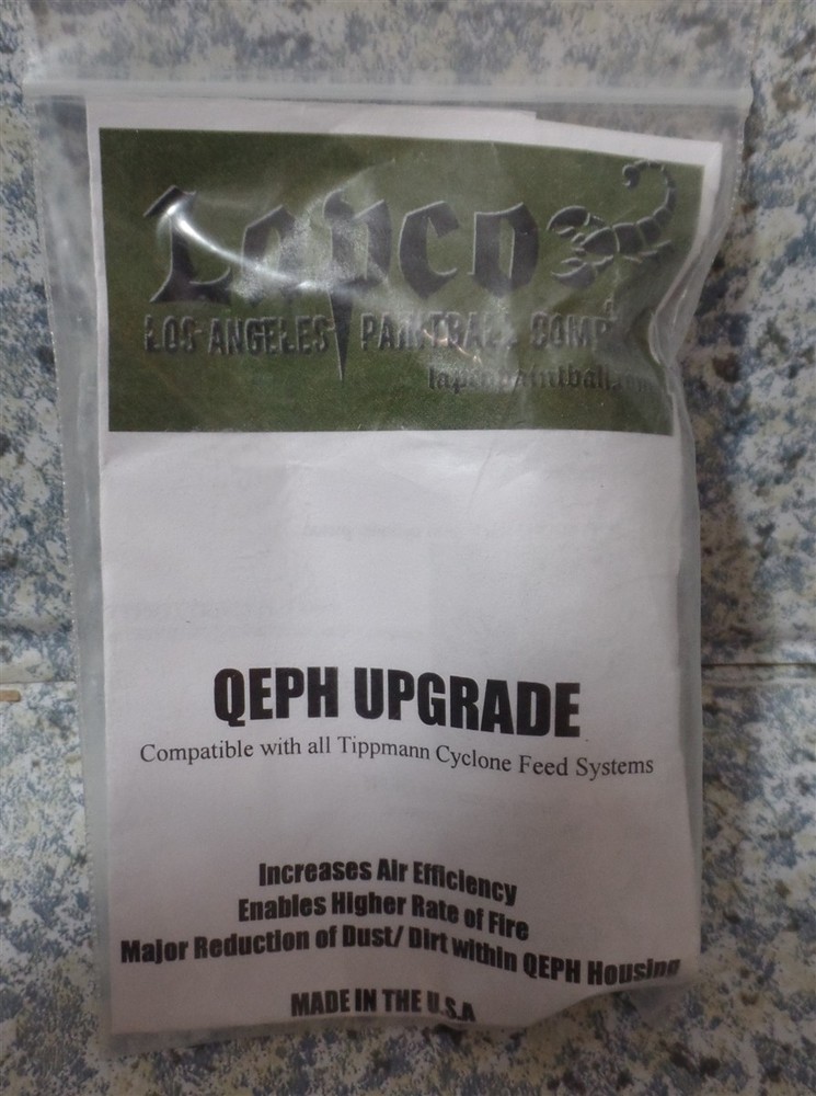 LAPCO Paintball QEPH Upgrade Part for Tippmann Cyclone Feed System NEW