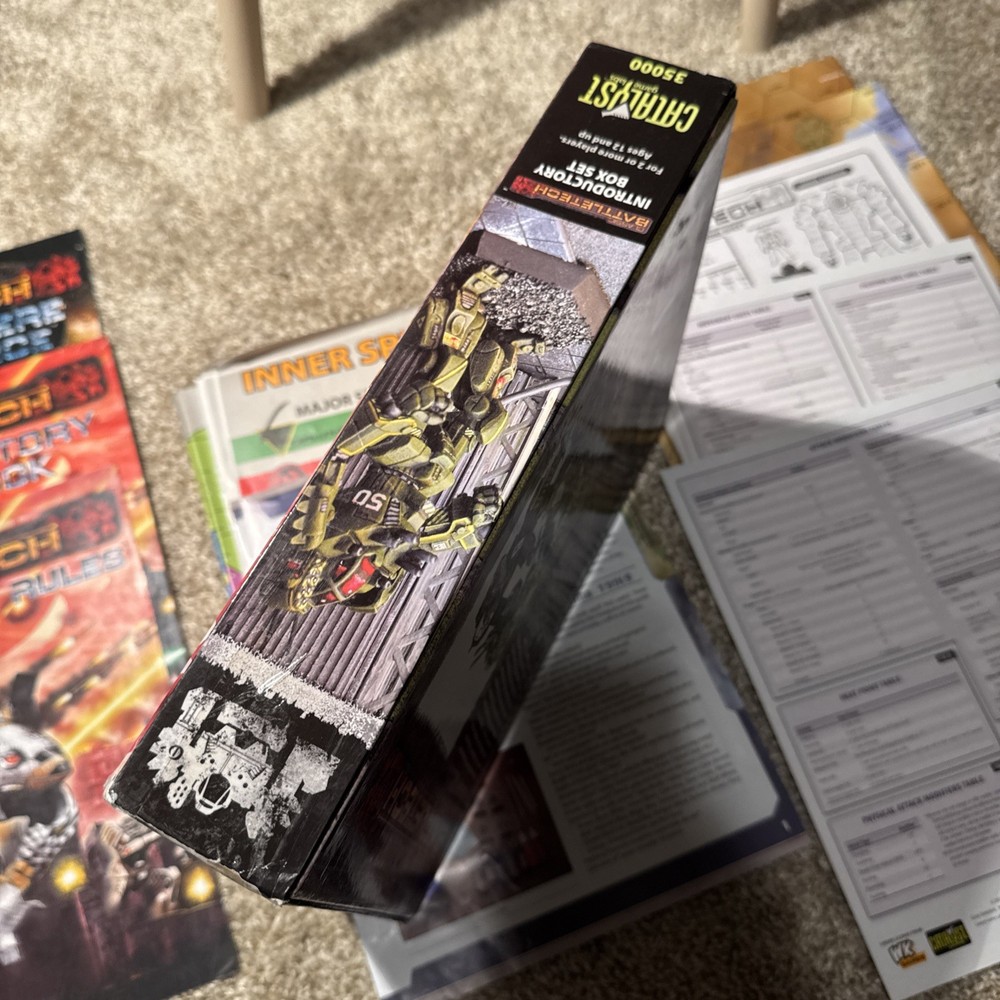 Catalyst Classic Battletech Introductory Box Set 2007 No Figures