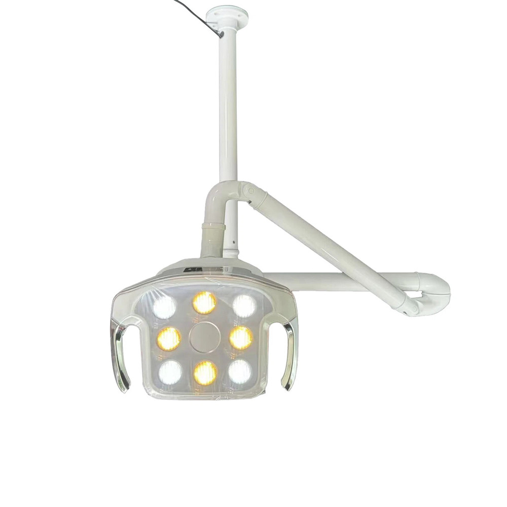 Dental Operating Light Ceiling Mounted 8 Bulbs LED Sensor Light with Touch Sceen