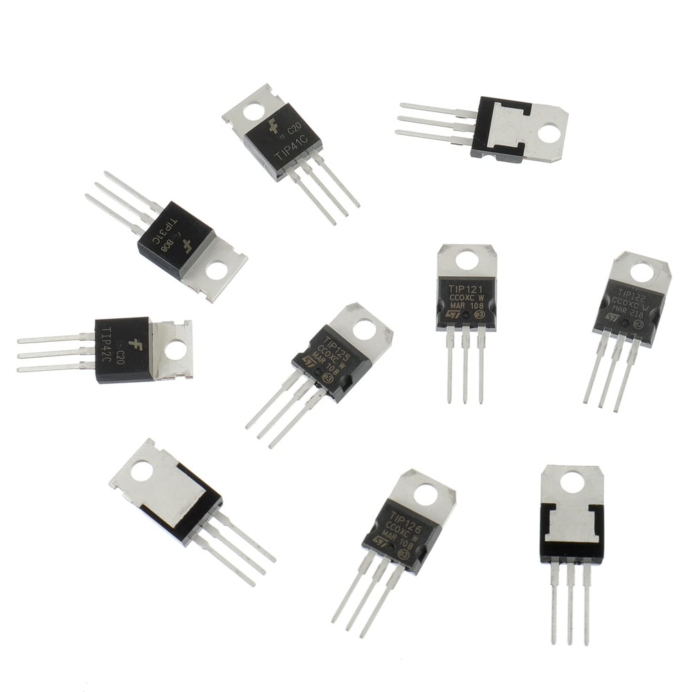 10 Values 50 Pcs Silicon Epitaxial Power Transistor TIP31C TIP32C TIP41C TIP42C