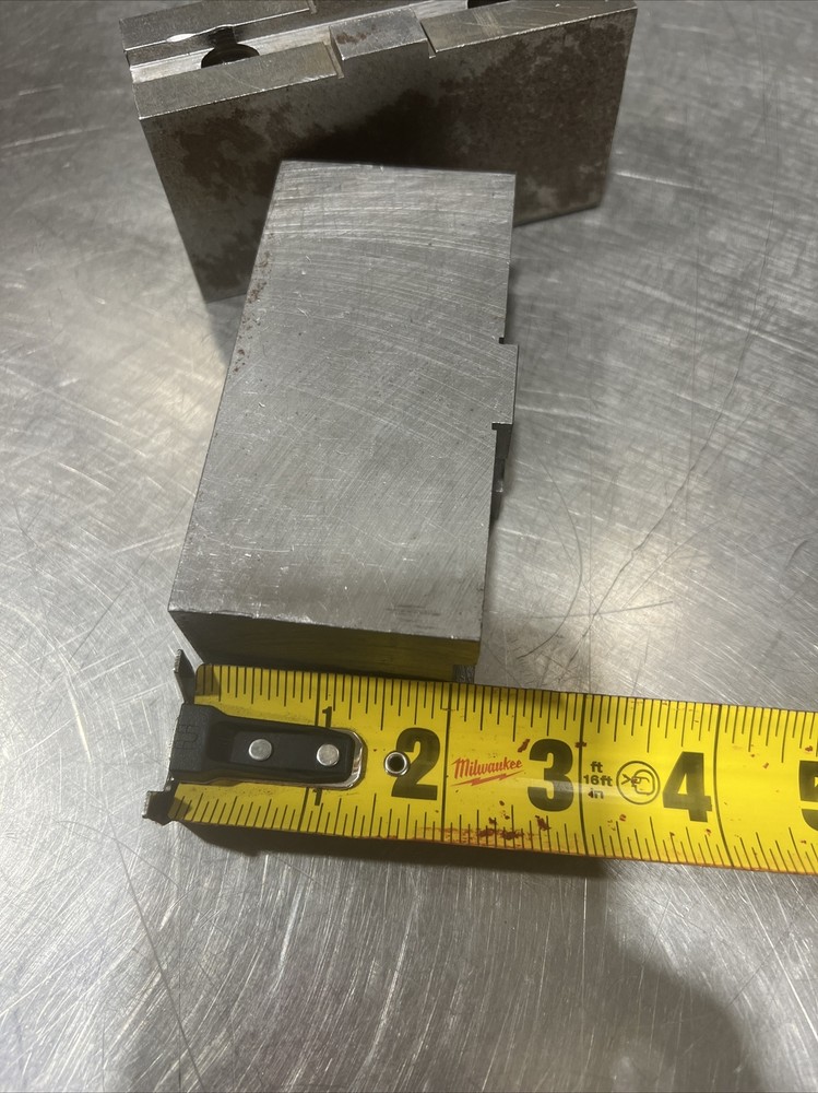 Lathe tools Jaws - set (2) Used Surplus Unbranded No Make Or Model