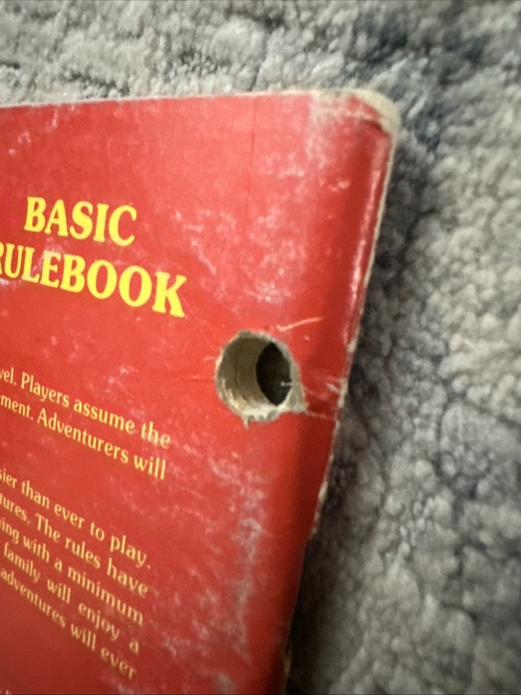 Dungeons & Dragons Basic Rulebook TSR 2014 1st Printing 1981