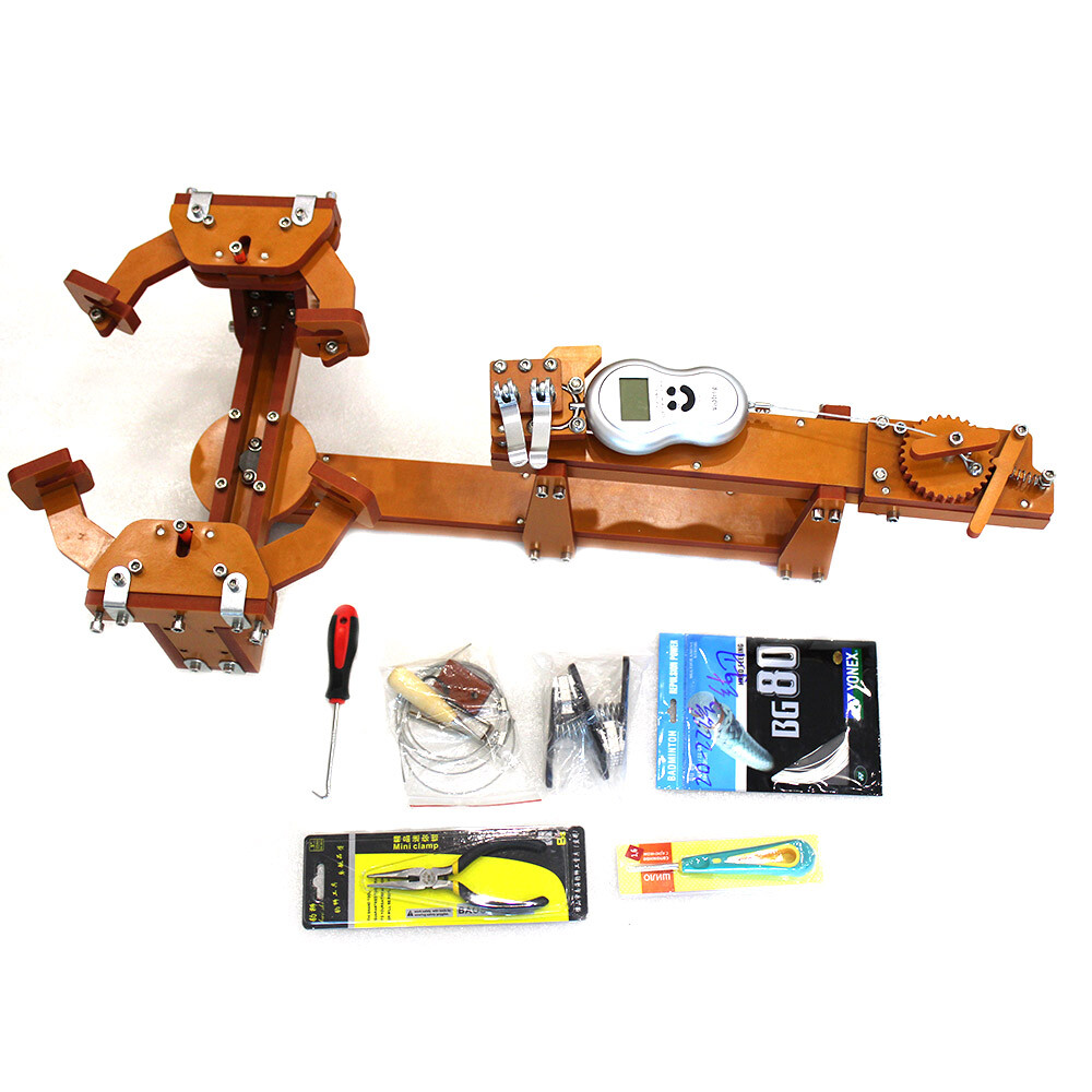 60LB Winch type badminton Tennis racket stringing Threading machine Personal O