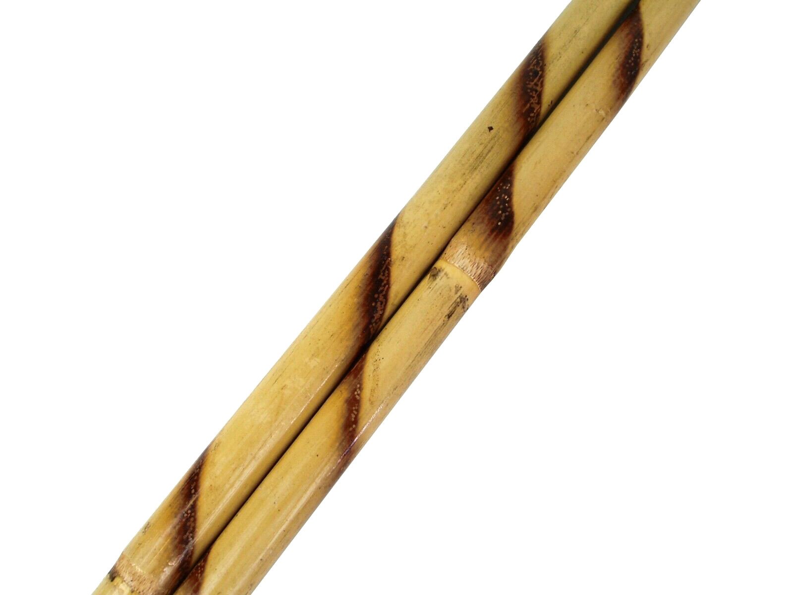 Escrima Sticks Pair 26" 28" 30" 32" 36" Rattan Kali Arnis Spiral Burnt Add Case
