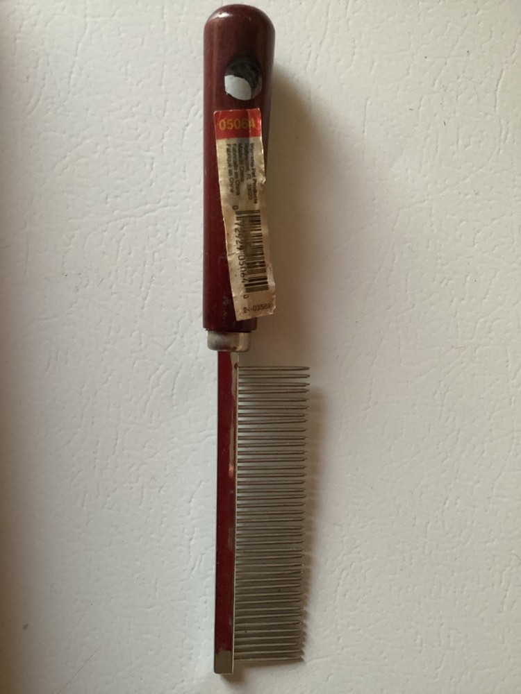 Warren Pet Products detangle comb