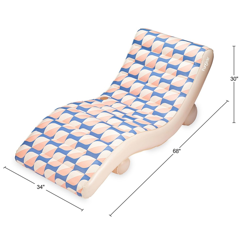 Funsicle: Inflatable Pool & Water Float Chaiser Lounge