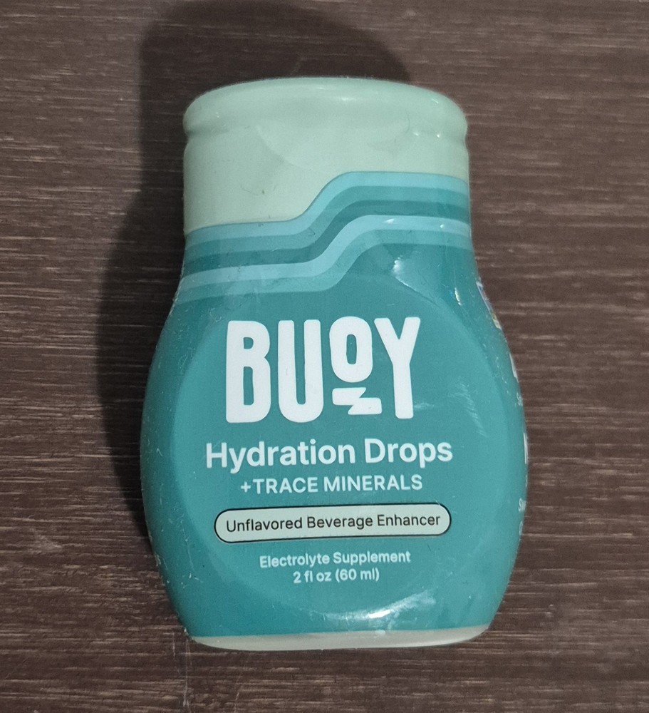 Buoy Hydration Drops + Trace Minerals, Unflavored 2 fl oz