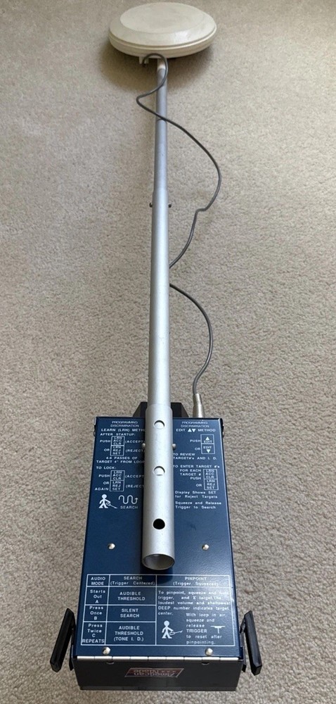 White Eagle Programmable Professional Mpc Metal Detector w/Headset & Bag