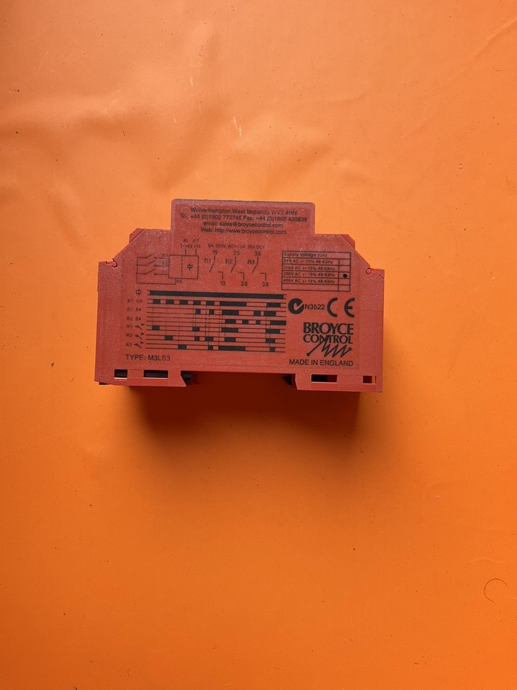 BROYCE CONTROL M3LS3 LOAD SHARING RELAY