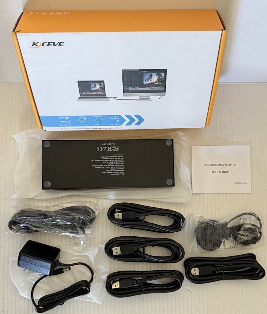 4 Ports USB 3.0 HDMI KVM Switch