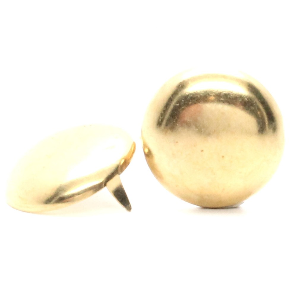 Solid Brass Smooth Spots 1-1/4" Dim. 10 Pack NH00911-01