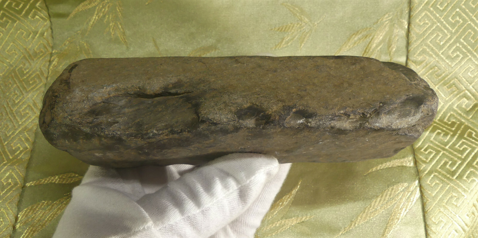 Native American 6" Long Stone Wedge to Fell Trees. Kalapuya Tribe, Oregon. AACA