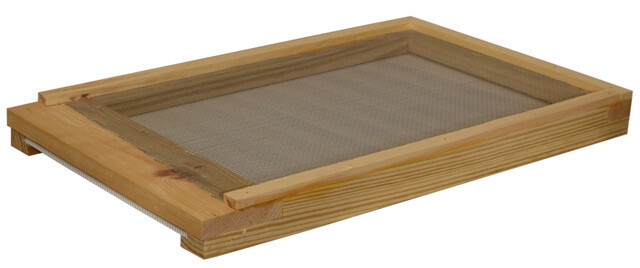 Screened Bottom Board-  Langstroth Beehive - 8 Frame