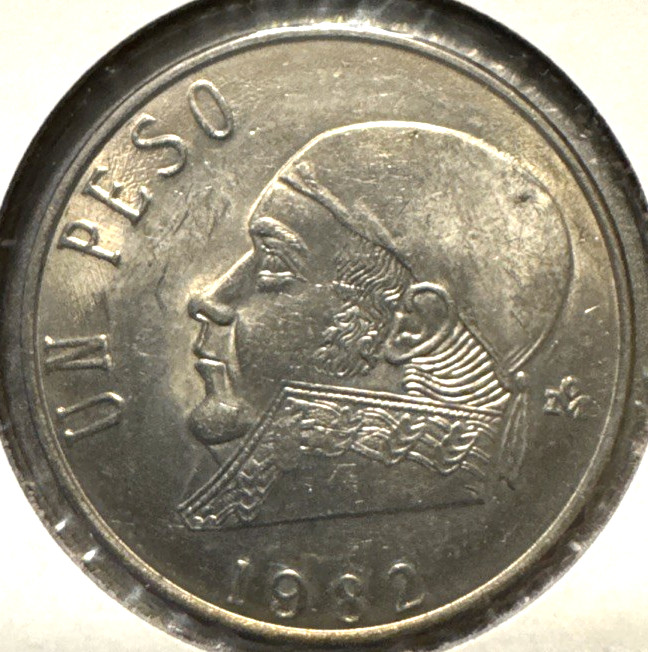 1982 Mexico 1 Peso
