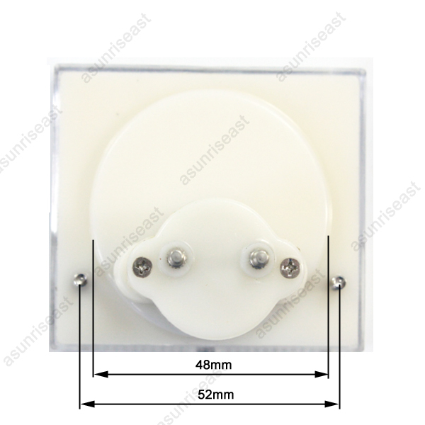 1 × DC 2A Analog Panel AMP Current Meter Ammeter Gauge 85C1 White 0-2A DC