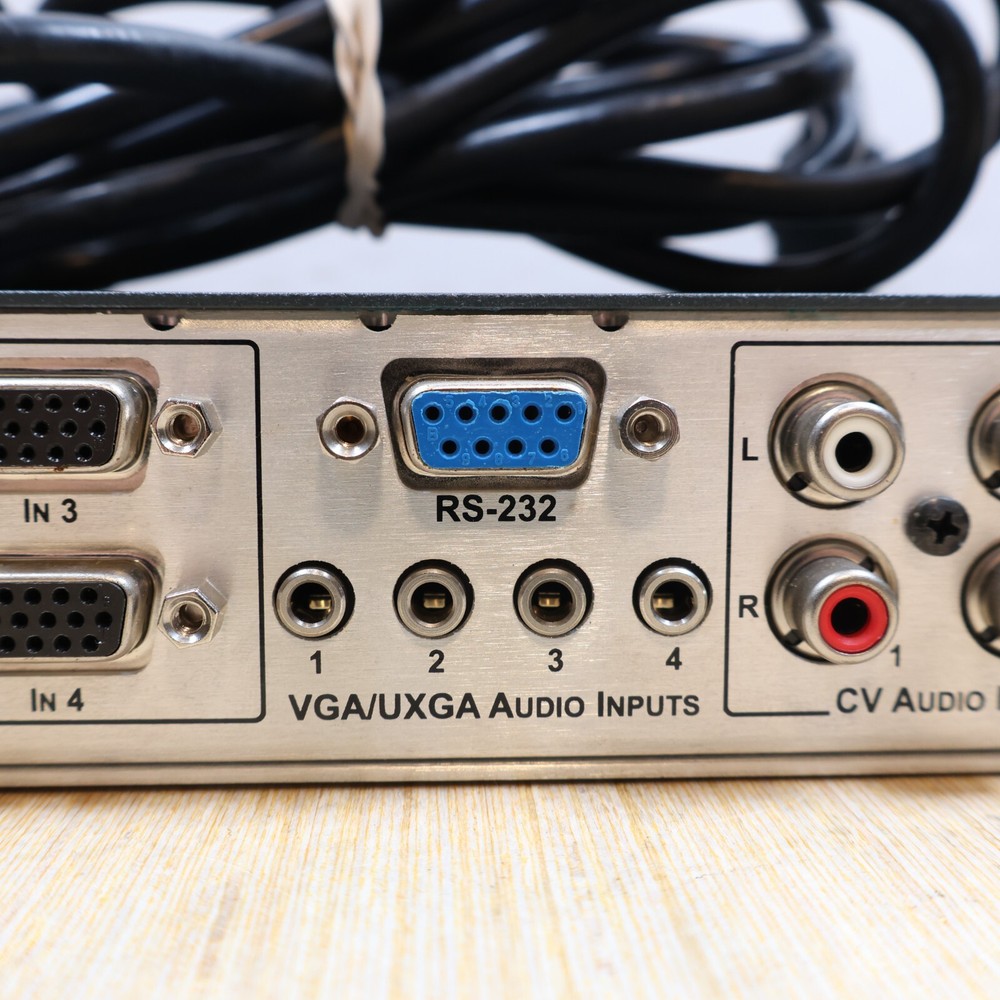 Kramer VP-23C Multi Format Presentation Switcher w/ AC Adapter - TESTED - WORKS