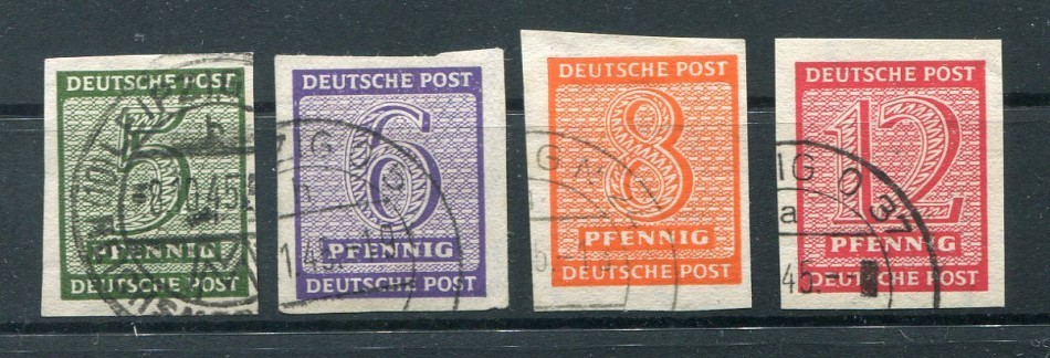 SBZ 116/19Y Set Postmarked BPP (76084