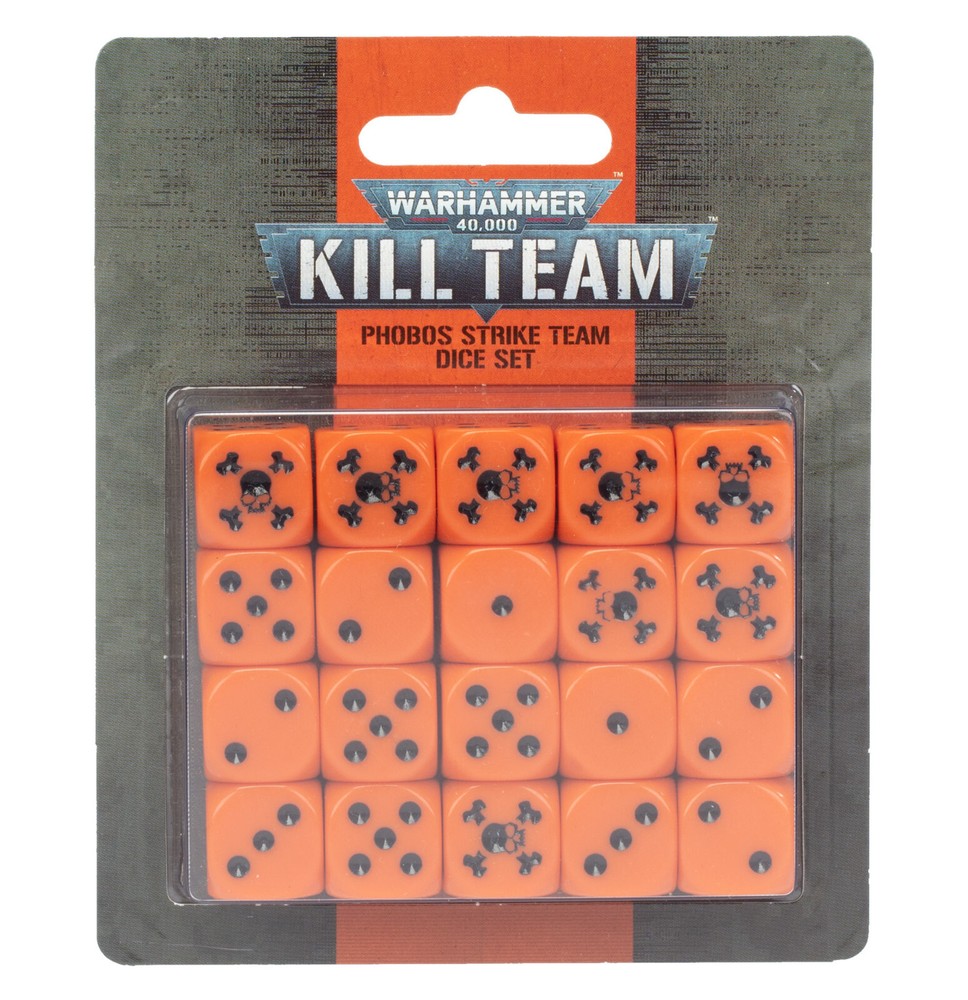 Kill Team Phobos Strike Team Dice Set Warhammer 40k Games Workshop New & Sealed