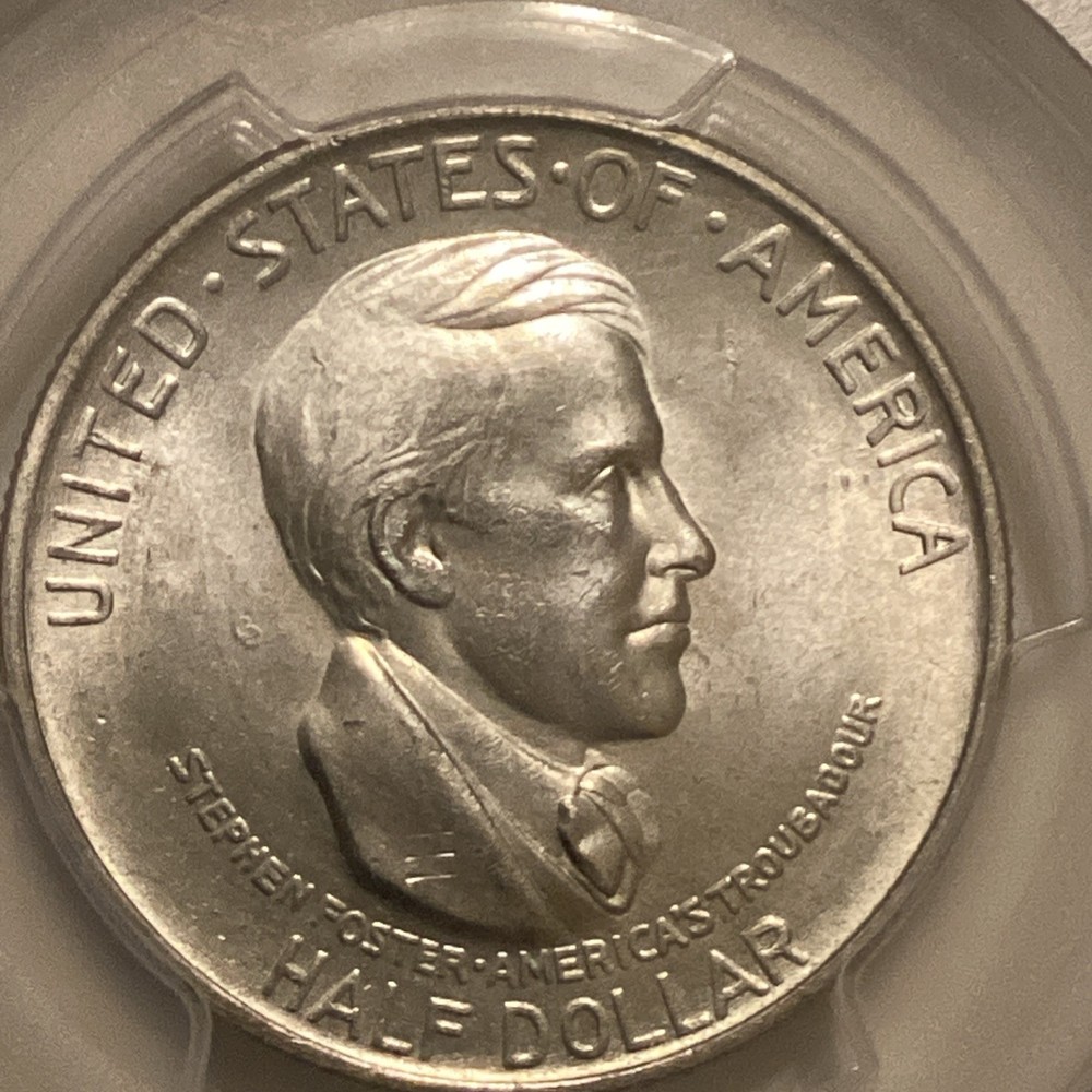 1936 Cincinnati Silver Commemorative Half Dollar 50c PCGS MS65