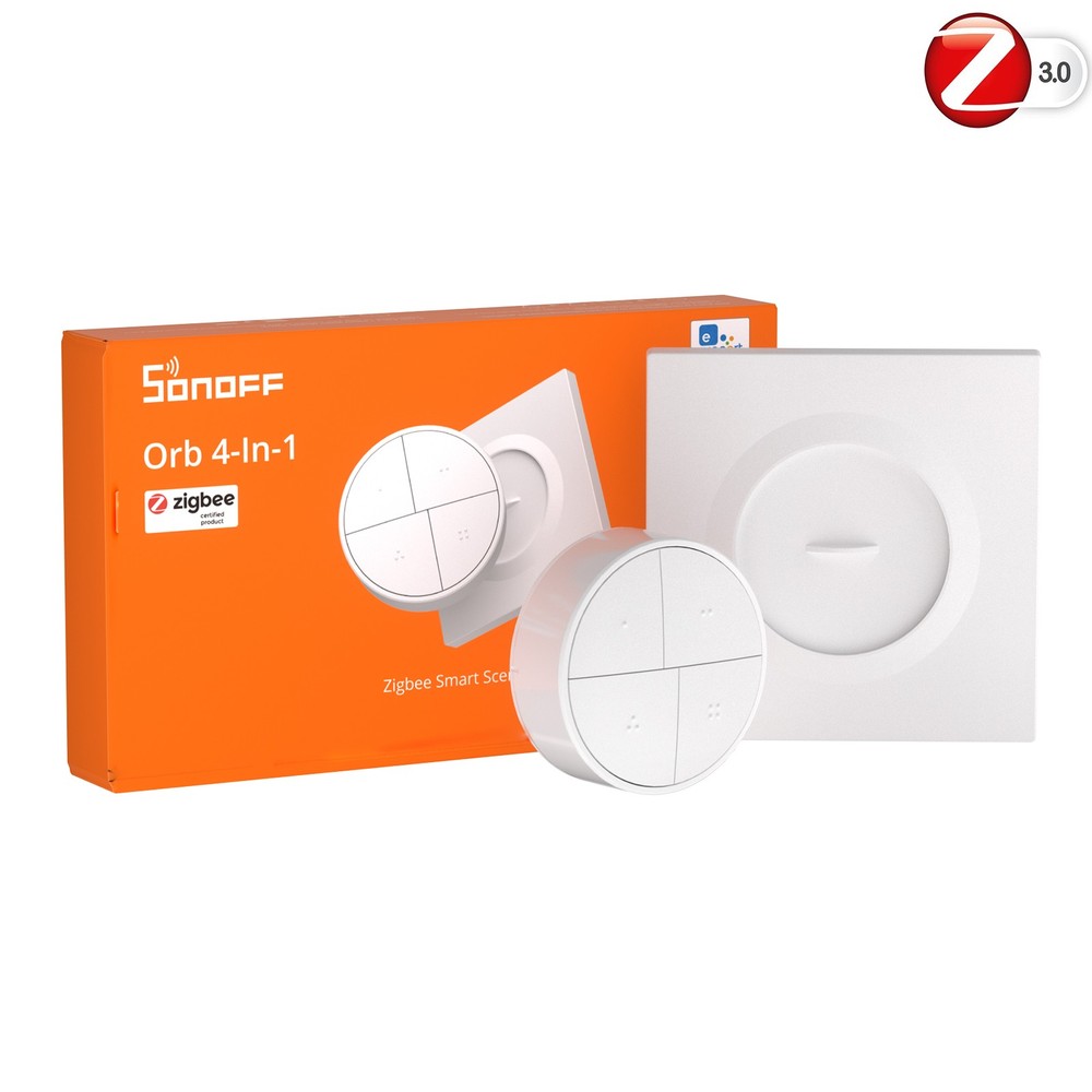 SONOFF SNZB-01M 4-In-1 Wireless Button Switch Zigbee3.0 Smart Home Dual Protocol