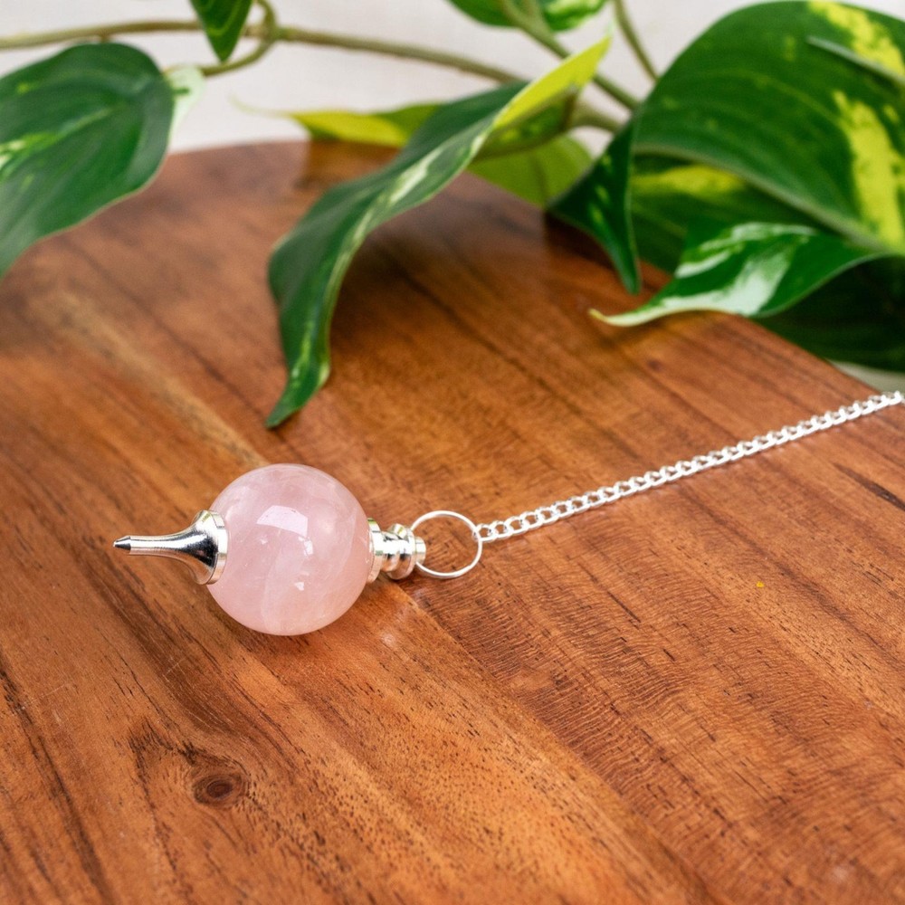 Rose Quartz Sephoroton Pendulum