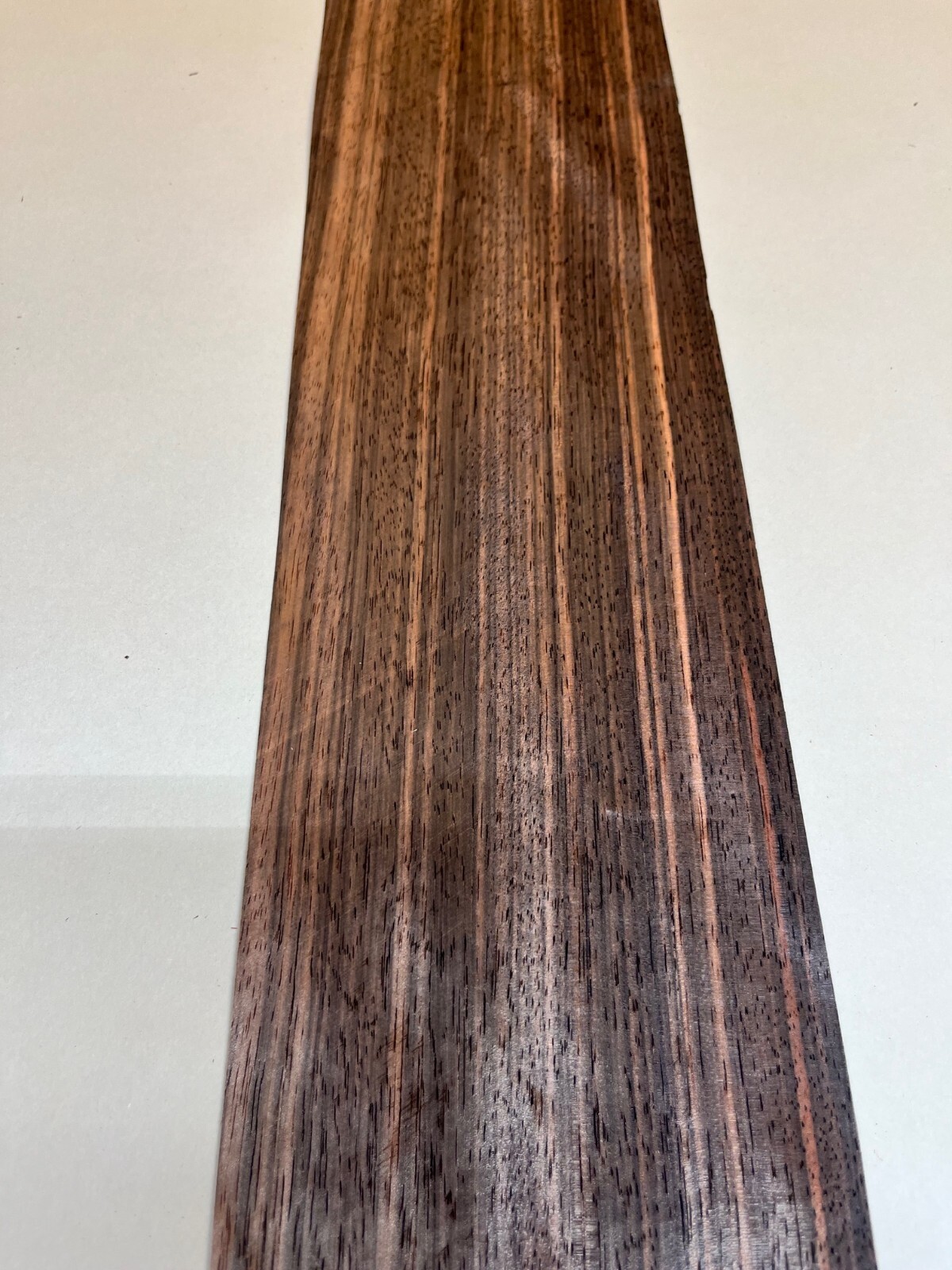 Macassar Ebony Wood Veneer 5.5" x 36" Raw No Backing
